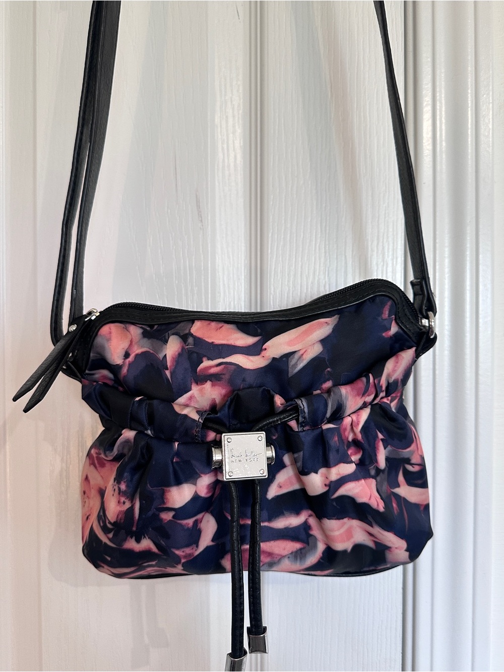 Nicole Miller Floral Crossbody Bag